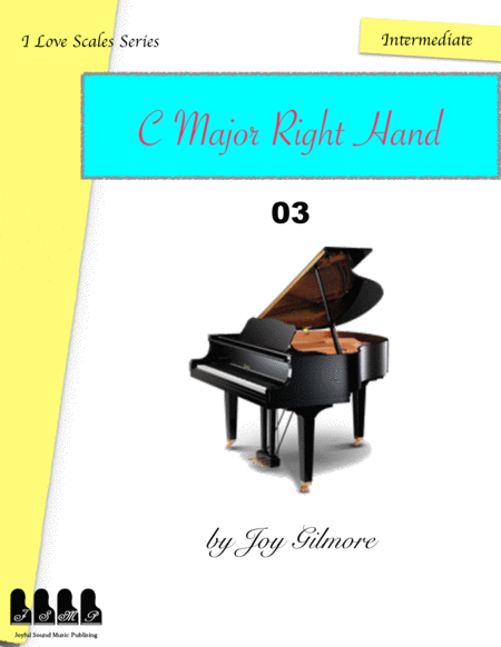Free Sheet Music I Love Scales In C Major For The Right Hand Exercise 03