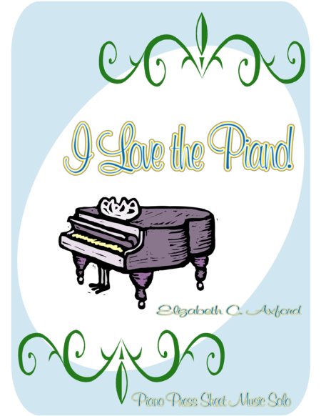 Free Sheet Music I Love The Piano