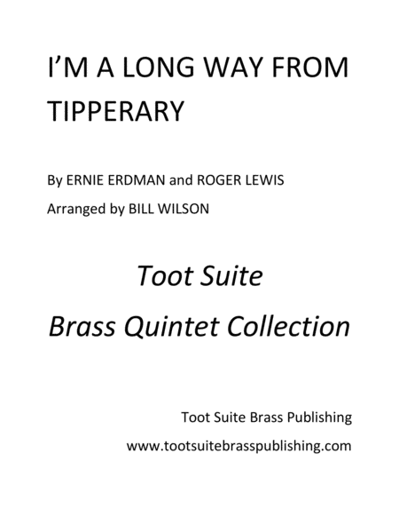 I M A Long Way From Tipperary Sheet Music