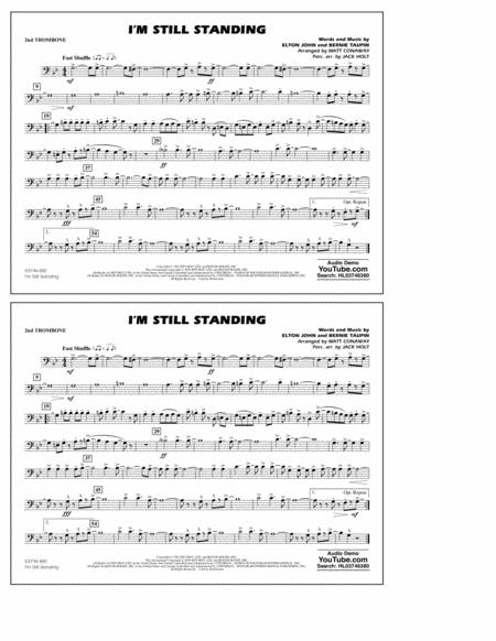 I M Still Standing Arr Matt Conaway And Jack Holt 2nd Trombone Sheet Music