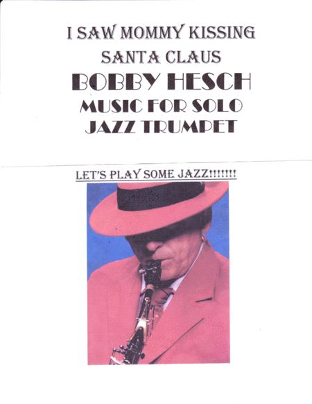 Free Sheet Music I Saw Mommy Kissing Santa Claus For Solo Jazz Trumpet