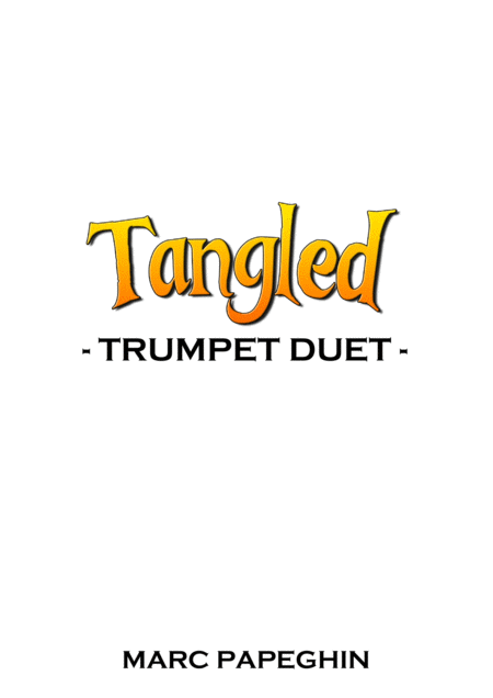 I See The Light From Tangled Trumpet Duet Sheet Music