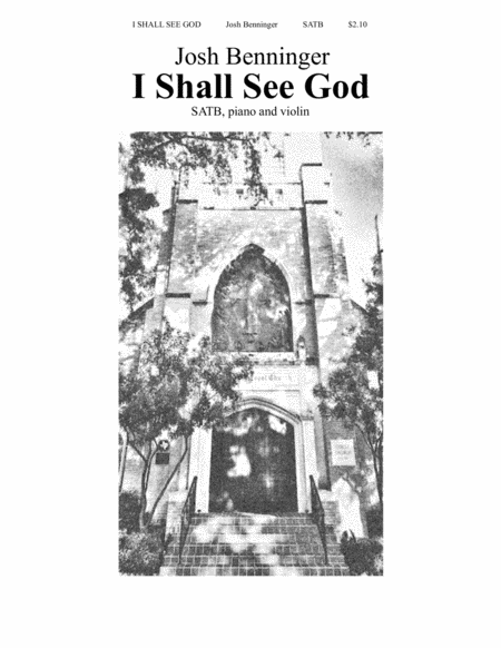 I Shall See God Sheet Music