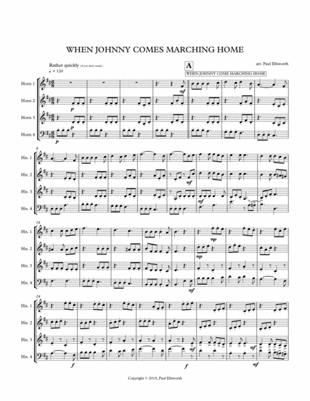 Free Sheet Music I Sing The Mighty Power Of God Arranged For Piano And Violin