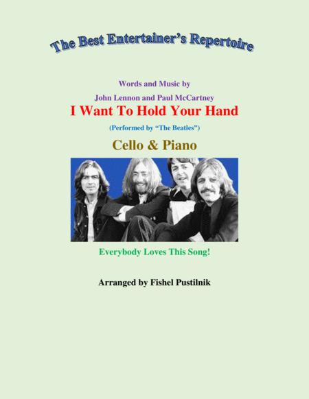 Free Sheet Music I Want To Hold Your Hand For Cello And Piano Video