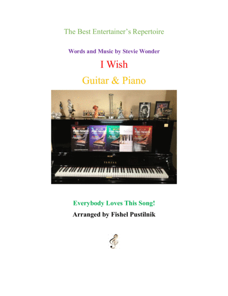 I Wish For Guitar And Piano Jazz Pop Version Sheet Music