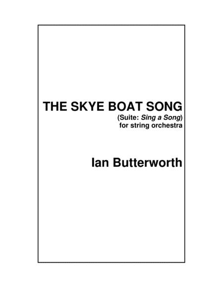 Free Sheet Music Ian Butterworth The Skye Boat Song For Strings For Orchestra