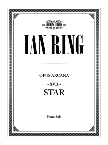 Ian Ring Opus Arcana 17 Star Sheet Music