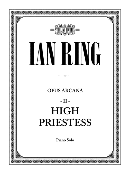 Ian Ring Opus Arcana 2 High Priestess Sheet Music