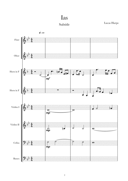 Ias Duet For French Horn Sheet Music