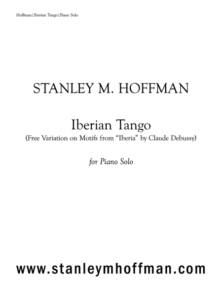 Iberian Tango Sheet Music