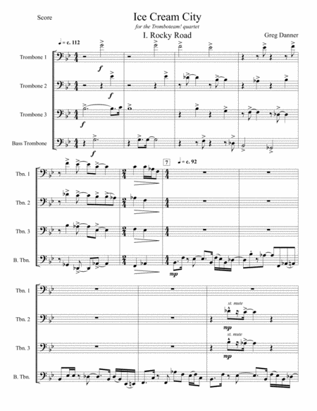 Ice Cream City Sheet Music