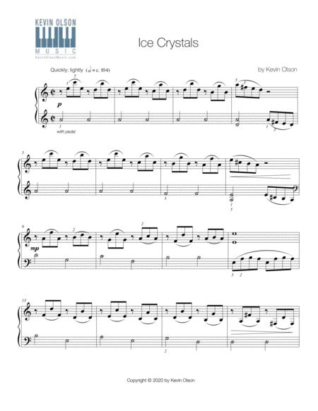 Ice Crystals Sheet Music