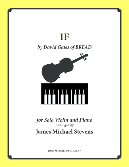 If By Bread Violin And Piano Sheet Music