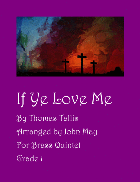 If Ye Love Me Brass Quintet Sheet Music