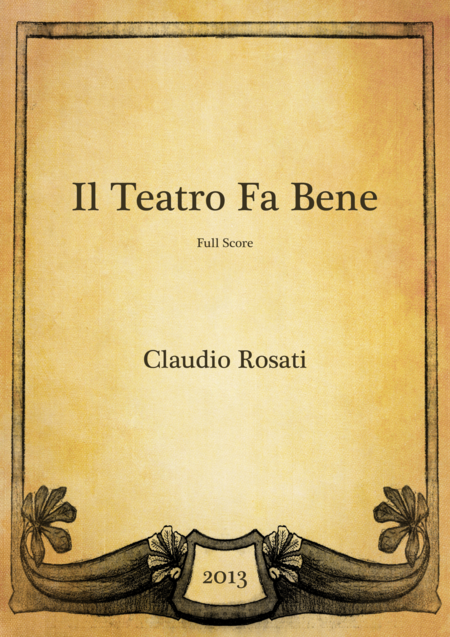 Il Teatro Fa Bene Sheet Music