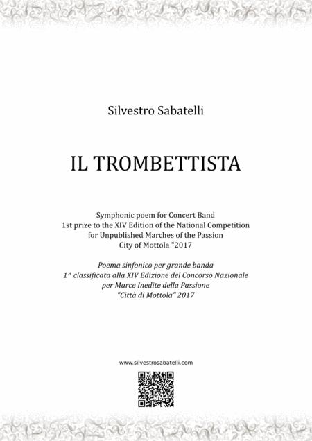 Free Sheet Music Il Trombettista Poema