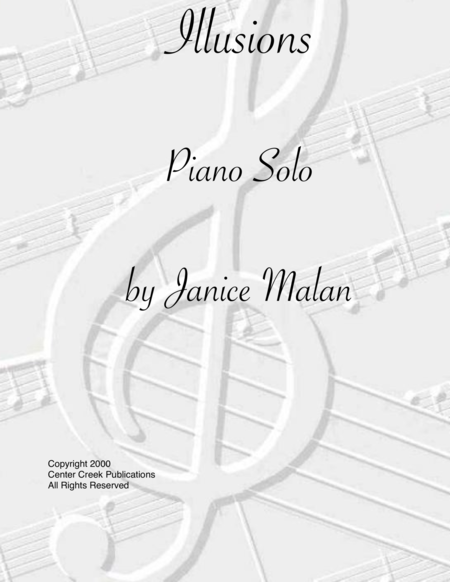 Free Sheet Music Illusions For Piano Solo