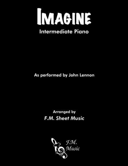 Imagine Intermediate Piano Sheet Music