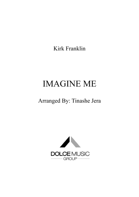 Imagine Me Satb Sheet Music