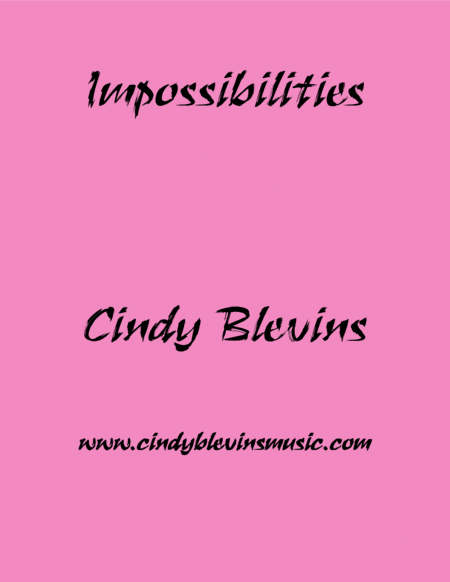 Impossibilities An Original Piano Solo From My Piano Book Balloon Ride Sheet Music