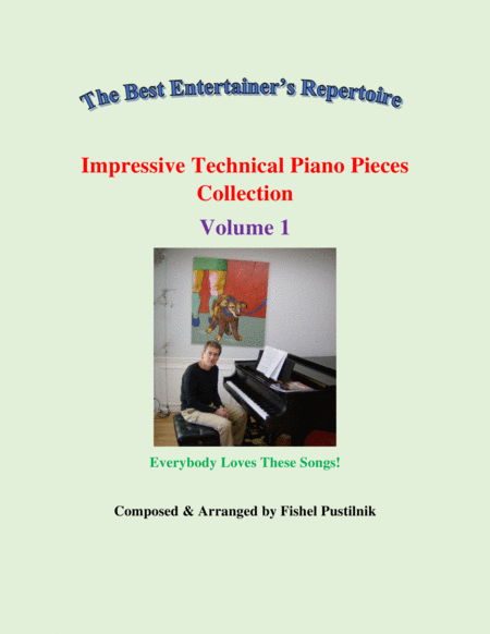 Impressive Technical Piano Pieces Collection Volume 1 Sheet Music