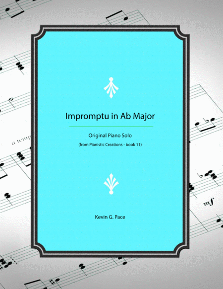 Impromptu In Ab Major Piano Solo Sheet Music