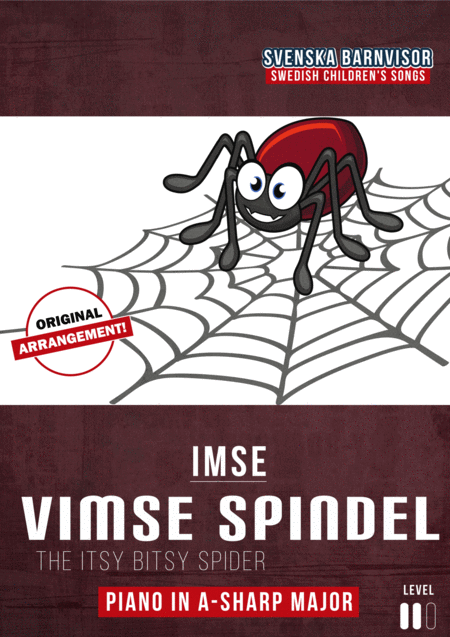 Imse Vimse Spindel Sheet Music