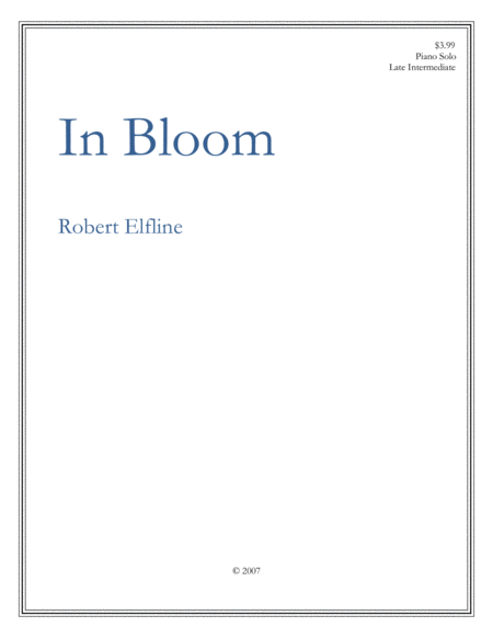 Free Sheet Music In Bloom