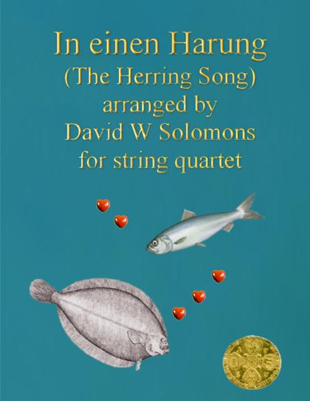 Free Sheet Music In Einen Harung The Herring Song For String Quartet
