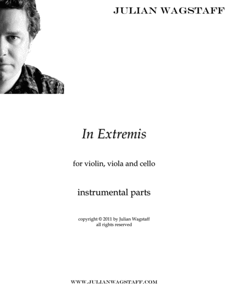 In Extremis For String Trio Instrumental Parts Sheet Music