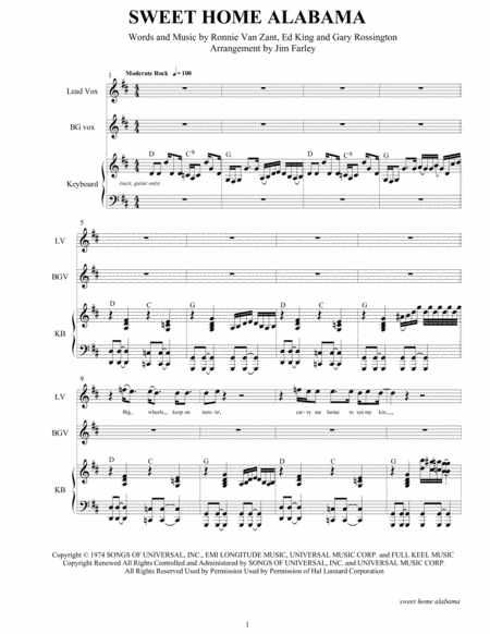 In Folk Style Sheet Music