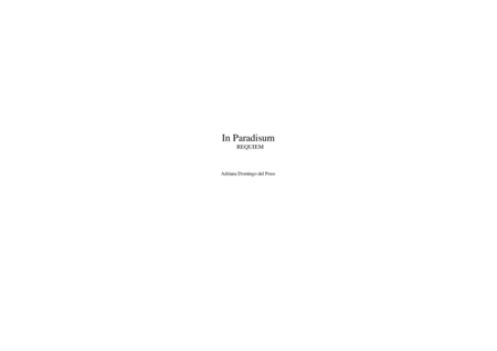 In Paradisum Requiem Sheet Music