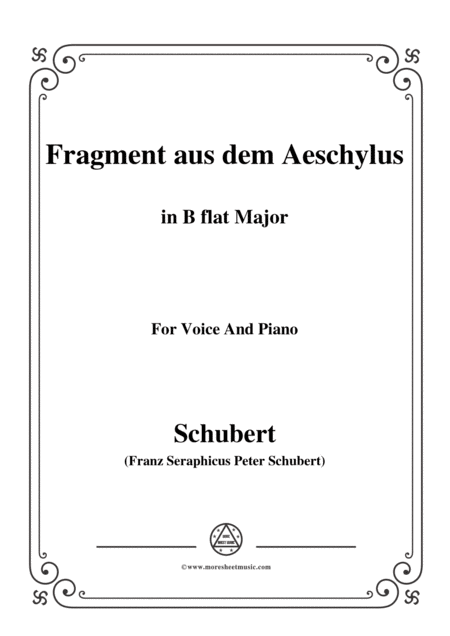 Free Sheet Music In Stiller Nacht G Flat Major