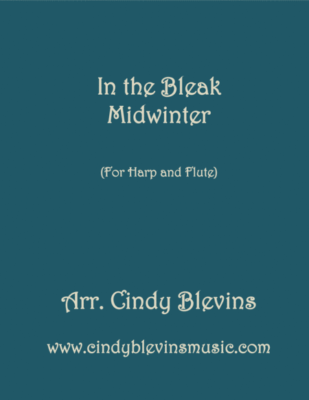 In The Bleak Midwinter Arranged For Harp And Flute Sheet Music