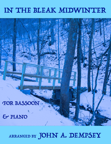 In The Bleak Midwinter Bassoon And Piano Sheet Music