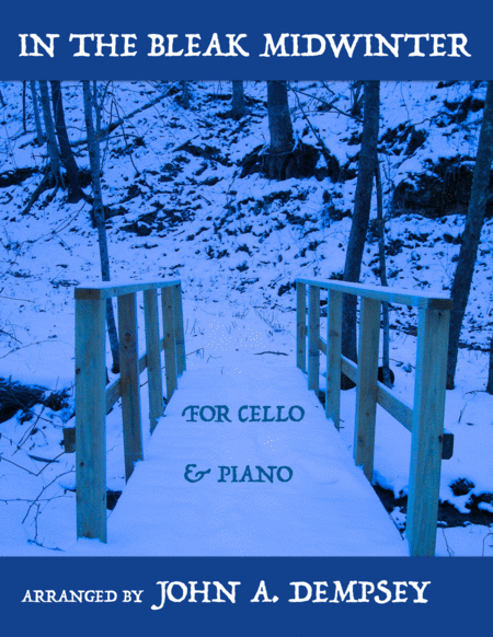 Free Sheet Music In The Bleak Midwinter Cello And Piano