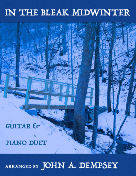 Free Sheet Music In The Bleak Midwinter Guitar And Piano