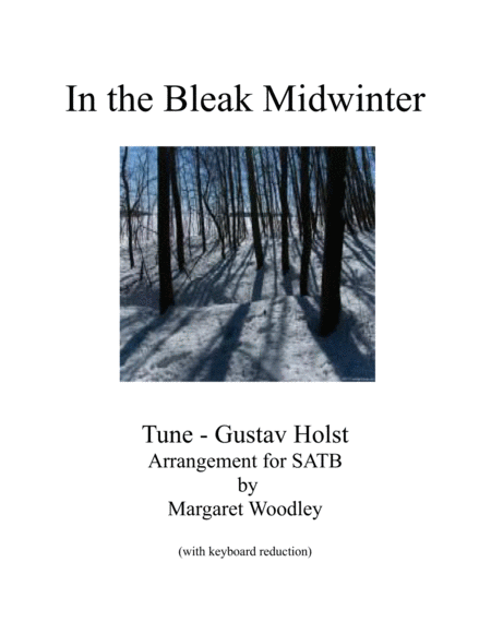 In The Bleak Midwinter Xmas Carol Sheet Music