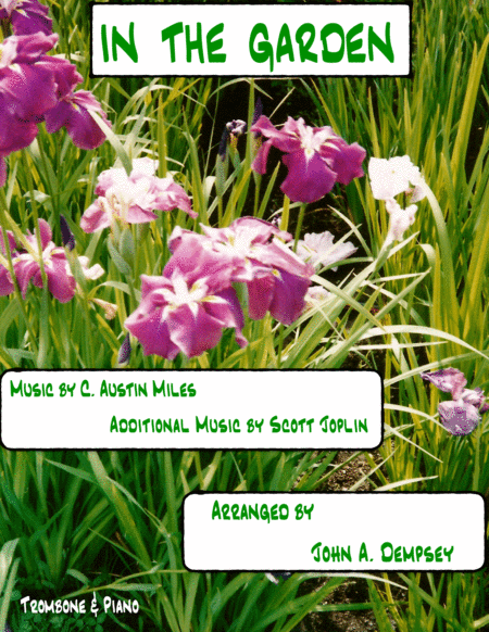 In The Garden Maple Leaf Rag Trombone And Piano Sheet Music