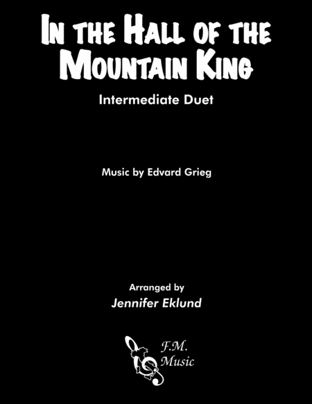 Free Sheet Music In The Hall Of The Mountain King Duet