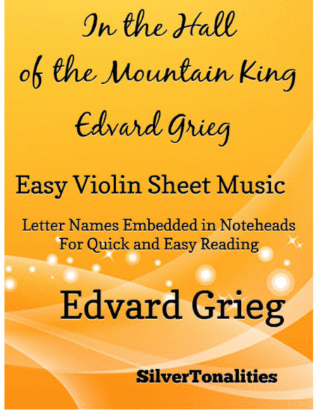 In The Hall Of The Mountain King Easy Violin Sheet Music Sheet Music