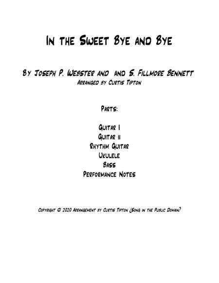 In The Sweet By And By For Guitar Group Sheet Music