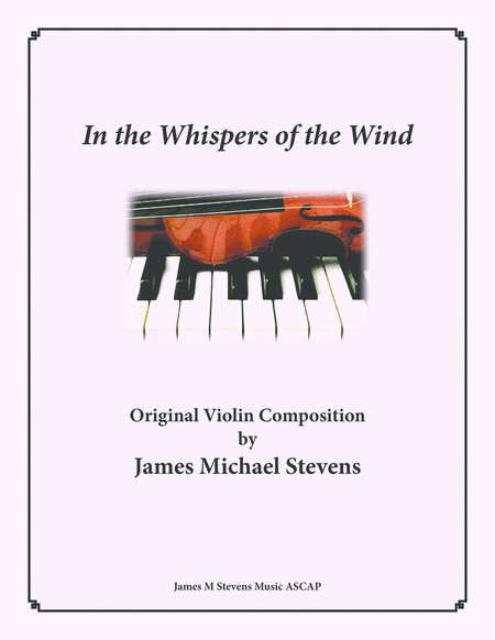 Free Sheet Music In The Whispers Of The Wind Romantic Violin Piano