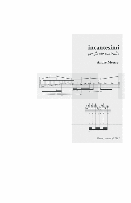 Free Sheet Music Incantesimi
