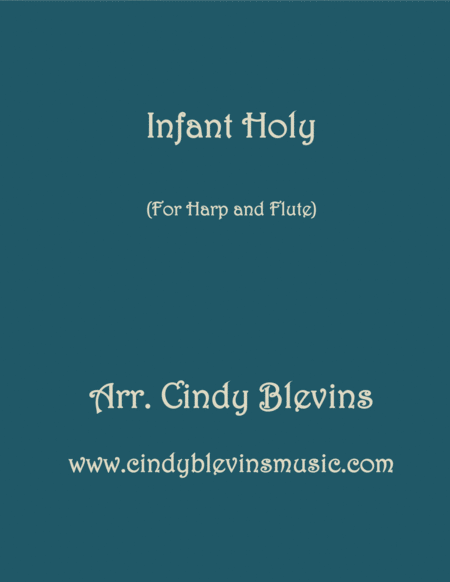 Infant Holy Arranged For Harp And Flute Sheet Music