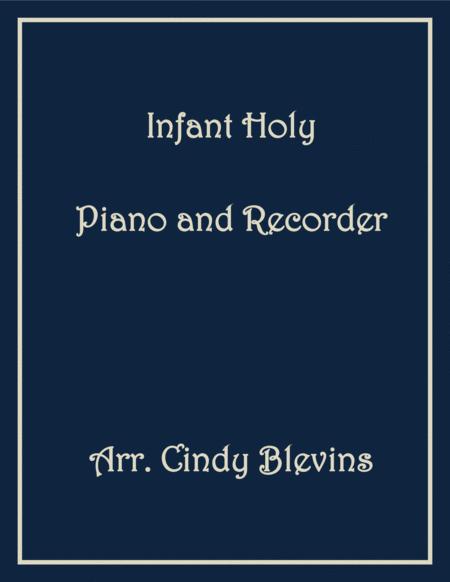 Infant Holy Piano And Recorder Sheet Music