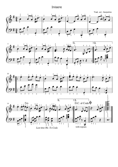 Inishere Sheet Music