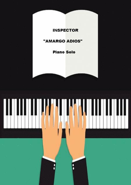 Inspector Amargo Adios Rock Sheet Music