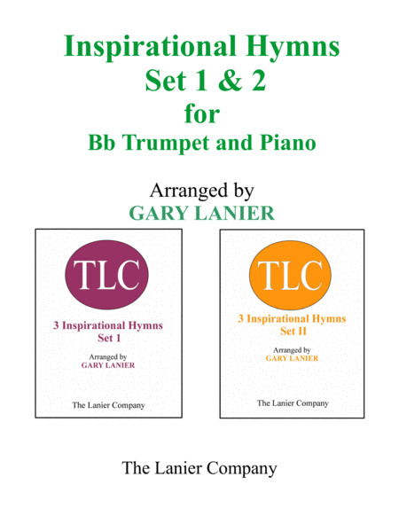 Inspirational Hymns Set 1 2 Duets Bb Trumpet And Piano With Parts Sheet Music